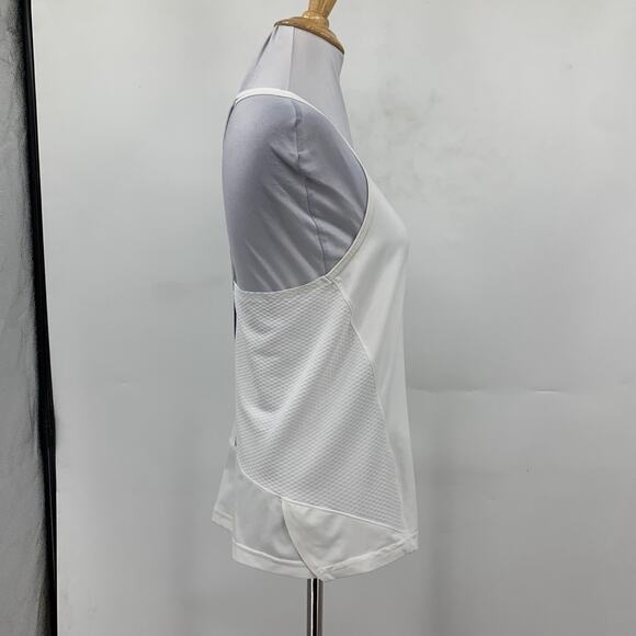 Athleta Tank Top Women XS Extra Small White Lightspeed Halter Racerback *READ - Picture 4 of 12